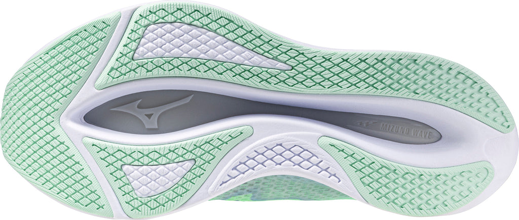 Mizuno Wave Rebellion Flash 2 Women's Running Shoes - Green - View 2