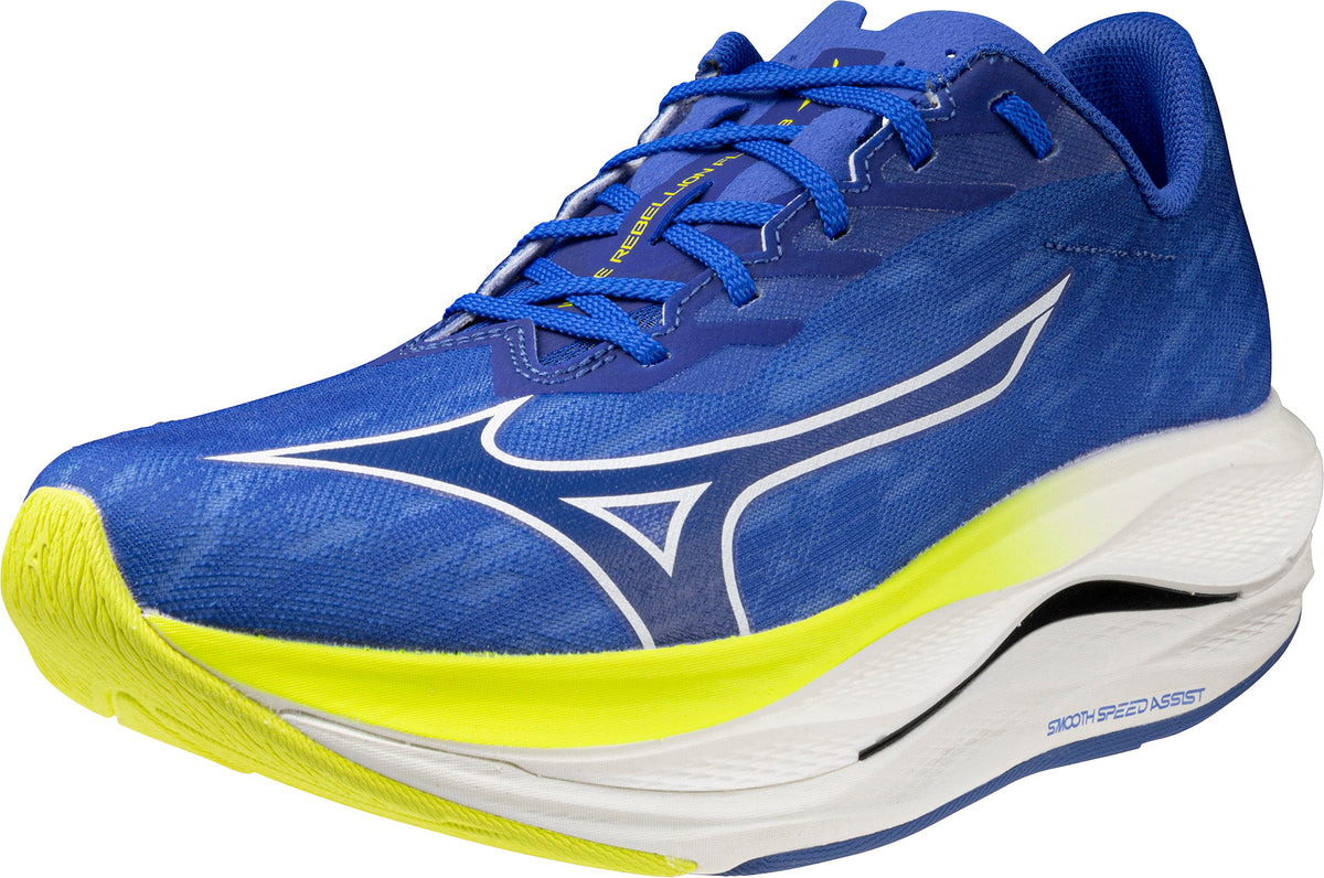 Mizuno Wave Rebellion Flash 3 Men's Running Shoes - Blue - View 6