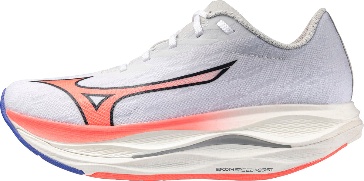 Mizuno Wave Rebellion Flash 3 Women's Running Shoes - White - View 1