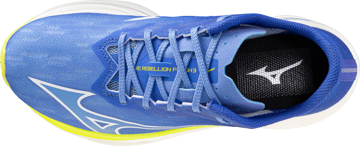 Mizuno Wave Rebellion Flash 3 Women's Running Shoes - Blue - View 4