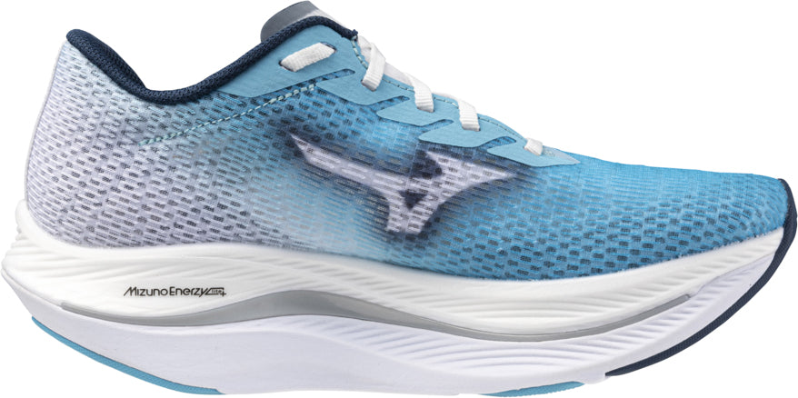 Mizuno Wave Rebellion Flash 2 Women's Running Shoes - Blue - View 3