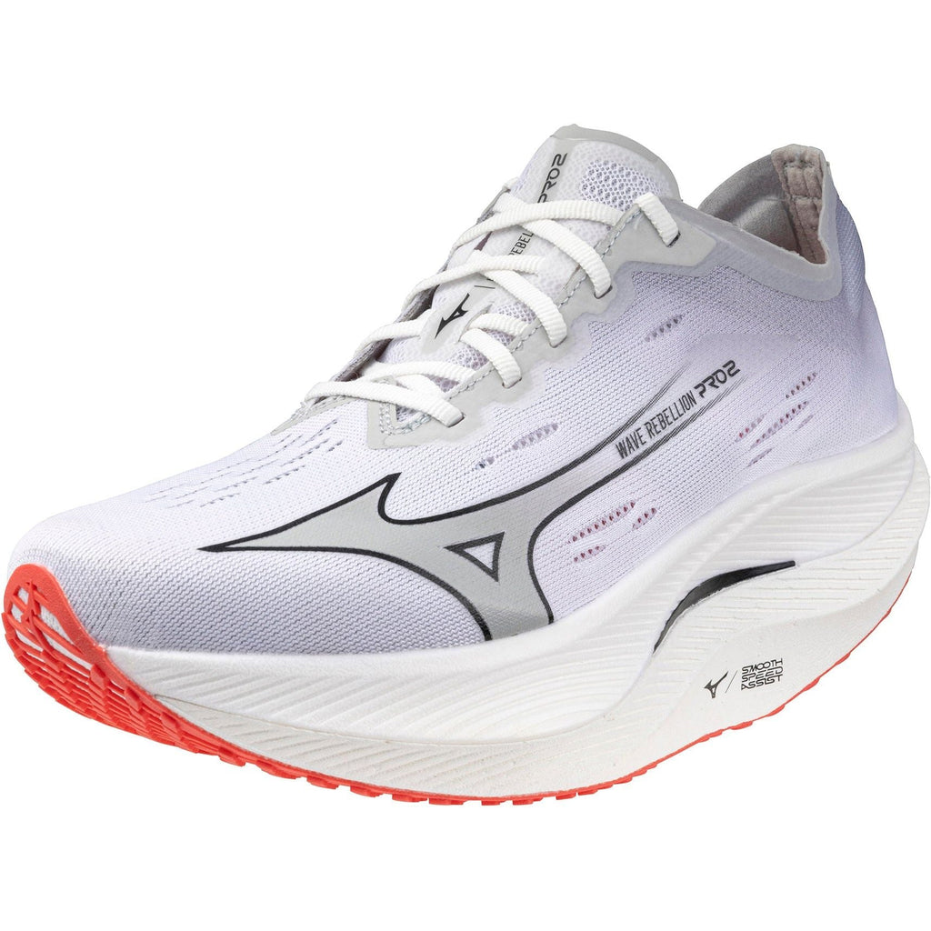 Mizuno Wave Rebellion Pro 2 Men's Running Shoes - White - View 6