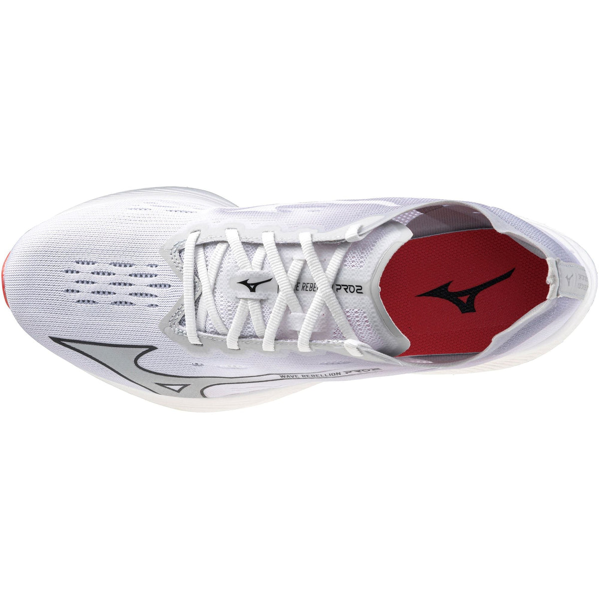 Mizuno Wave Rebellion Pro 2 Men's Running Shoes - White - View 4