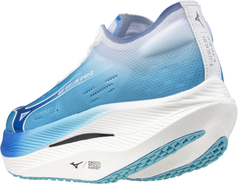 Mizuno Wave Rebellion Pro 2 Running Shoes - Blue - View 5