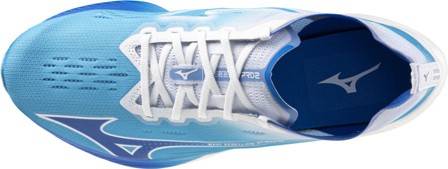 Mizuno Wave Rebellion Pro 2 Running Shoes - Blue - View 4