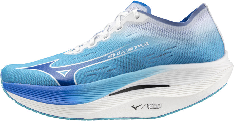 Mizuno Wave Rebellion Pro 2 Running Shoes - Blue - View 1