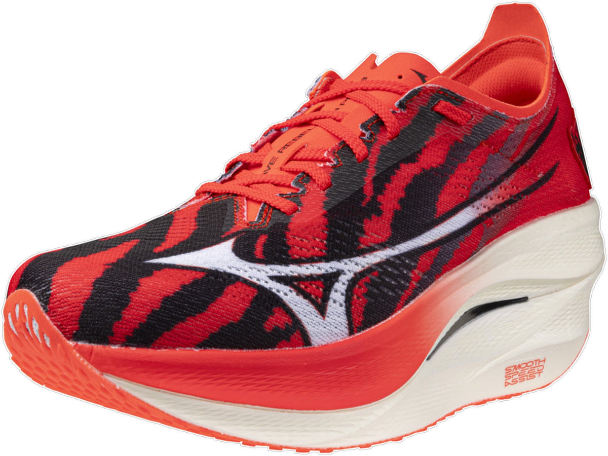 Mizuno Wave Rebellion Pro 3 Running Shoes - Red - View 6