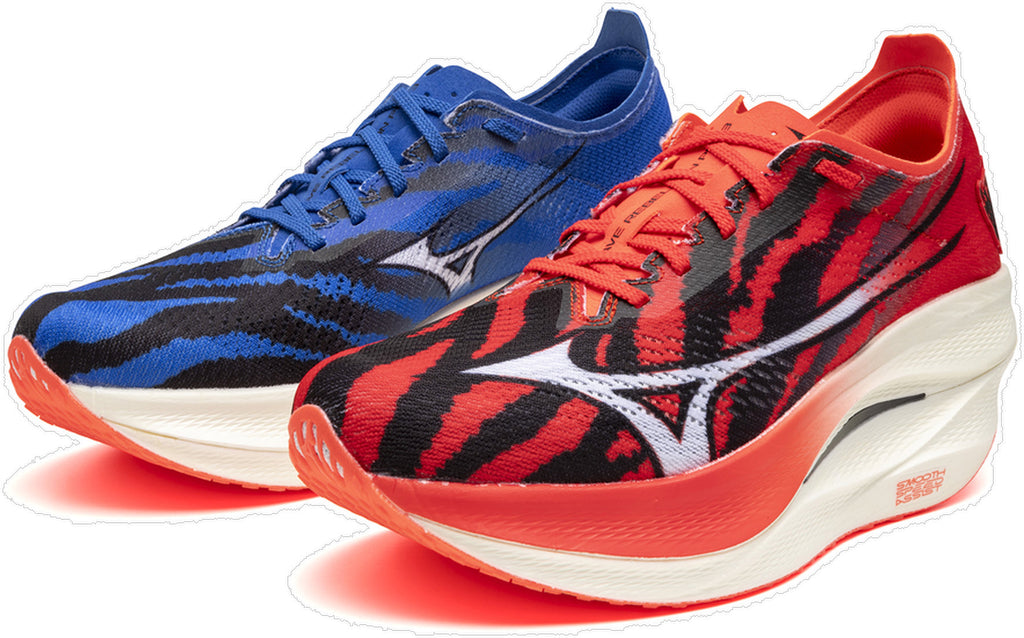 Mizuno Wave Rebellion Pro 3 Running Shoes - Red - View 4