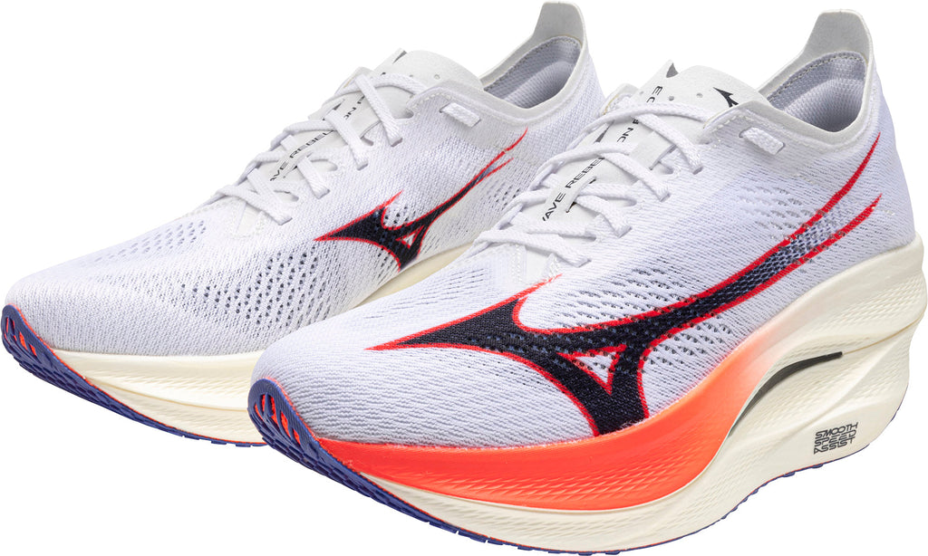 Mizuno Wave Rebellion Pro 3 Running Shoes - White - View 6