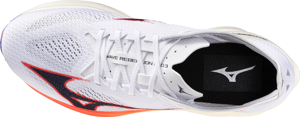 Mizuno Wave Rebellion Pro 3 Running Shoes - White - View 4