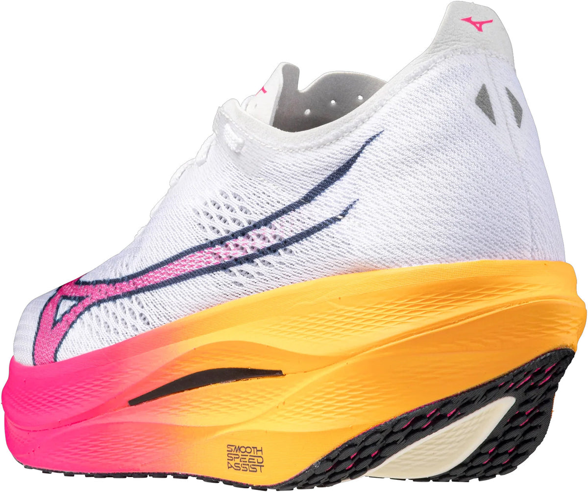 Mizuno Wave Rebellion Pro 3 Running Shoes - White - View 5