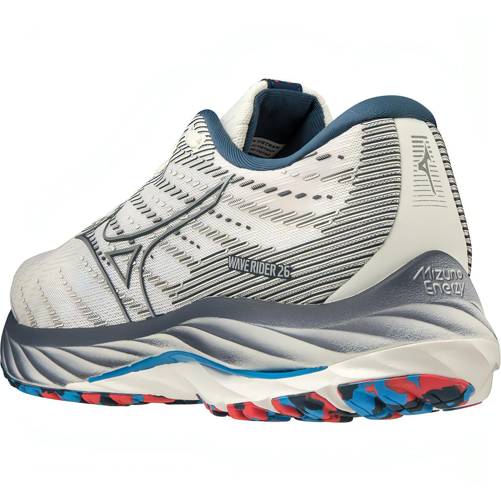 Mizuno Wave Rider 26 Women's Running Shoes - White - View 5