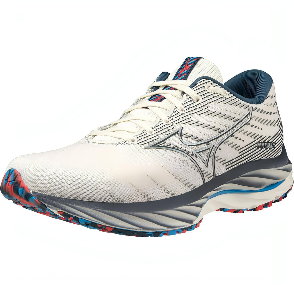 Mizuno Wave Rider 26 Women's Running Shoes - White - View 6