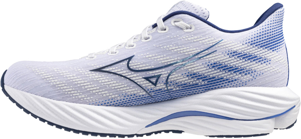 Mizuno Wave Rider 28 Men's Running Shoes - White - View 3