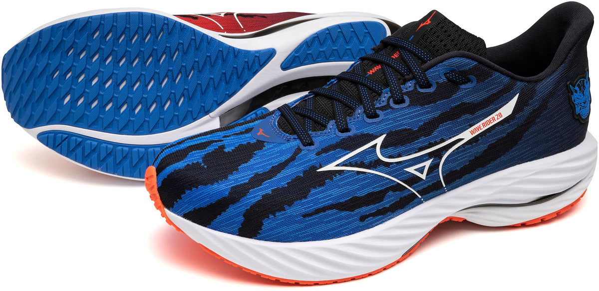 Mizuno Wave Rider 28 Men's Running Shoes - Blue - View 9