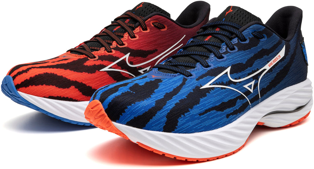 Mizuno Wave Rider 28 Men's Running Shoes - Blue - View 2