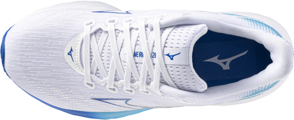 Mizuno Wave Rider 28 Women's Running Shoes - White - View 4