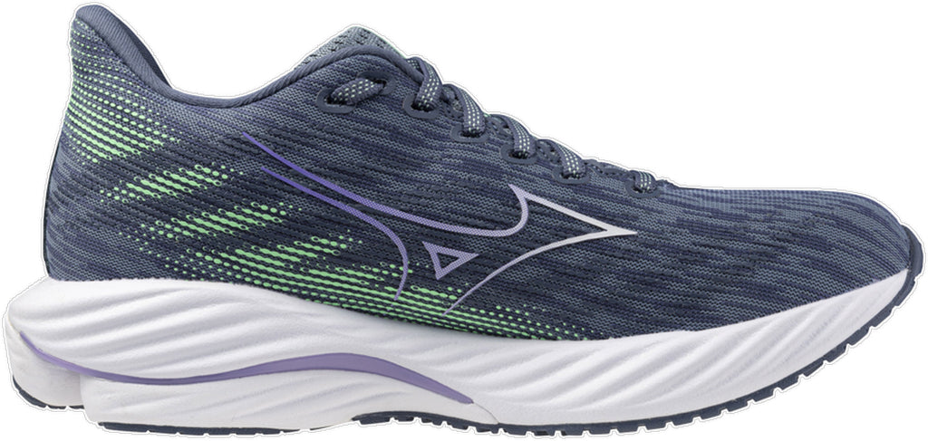 Mizuno Wave Rider 28 Women's Running Shoes - Blue - View 3
