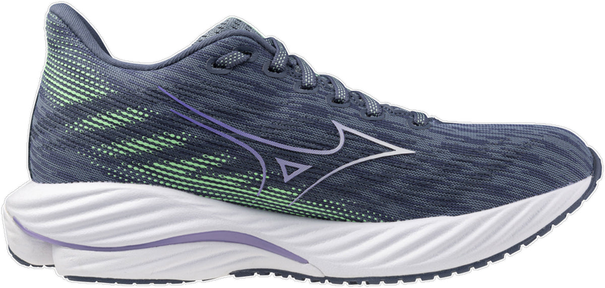 Mizuno Wave Rider 28 Women's Running Shoes - Blue - View 3
