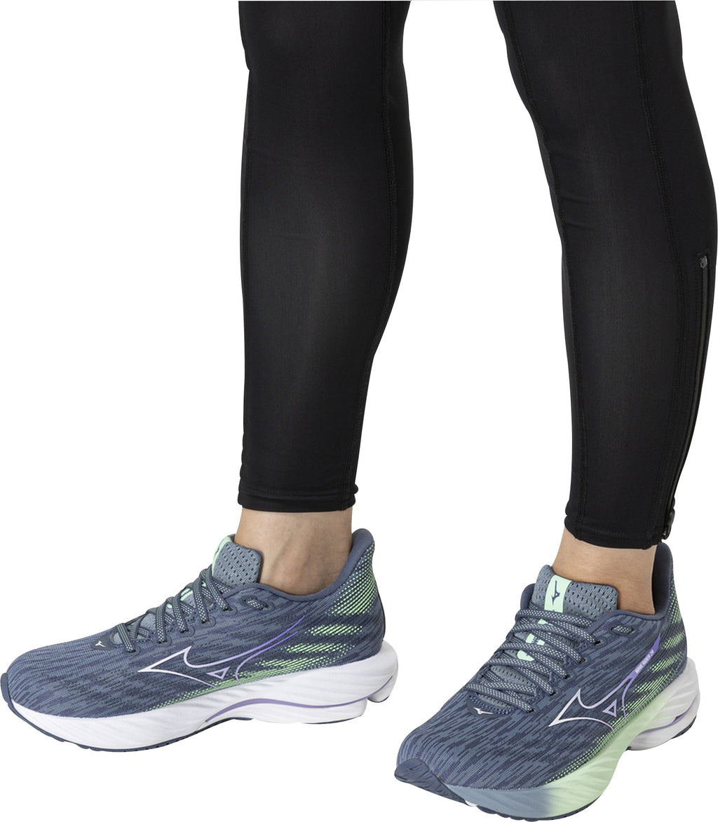 Mizuno Wave Rider 28 Women's Running Shoes - Blue - View 8