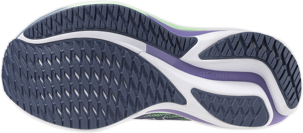 Mizuno Wave Rider 28 Women's Running Shoes - Blue - View 2