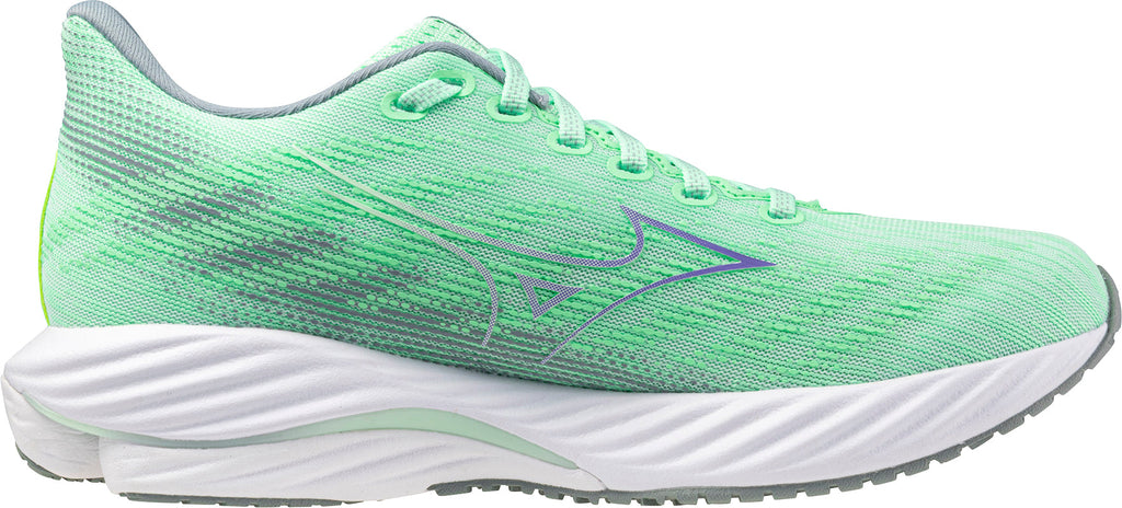 Mizuno Wave Rider 28 Women's Running Shoes - Green - View 3