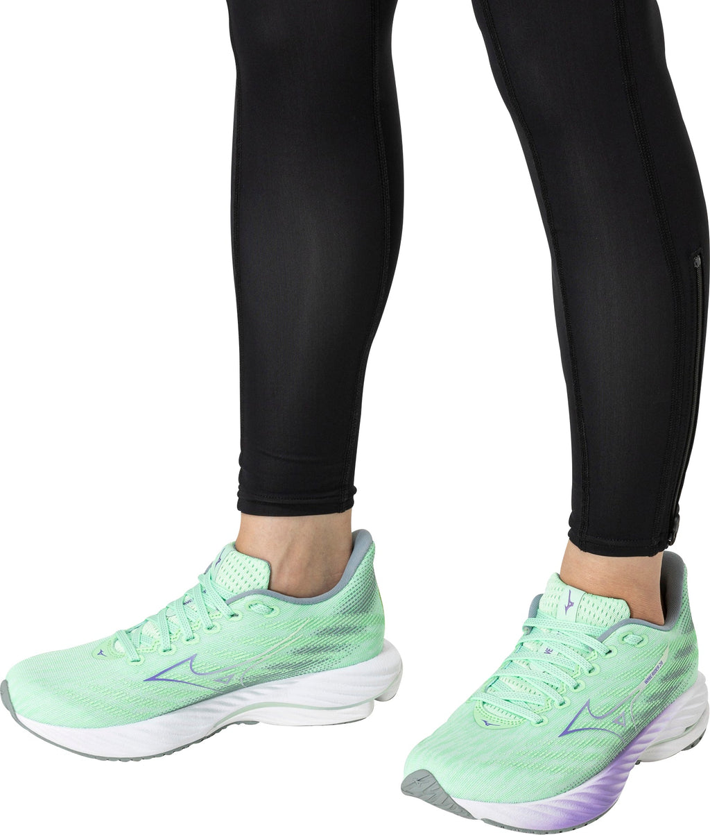 Mizuno Wave Rider 28 Women's Running Shoes - Green - View 9
