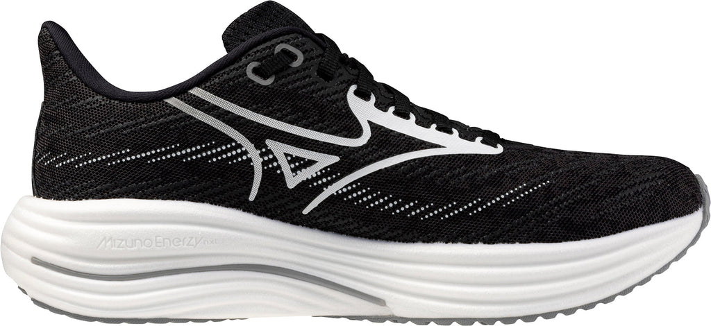Mizuno Wave Rider 29 WIDE FIT (D) Women's Running Shoes - Black - View 3