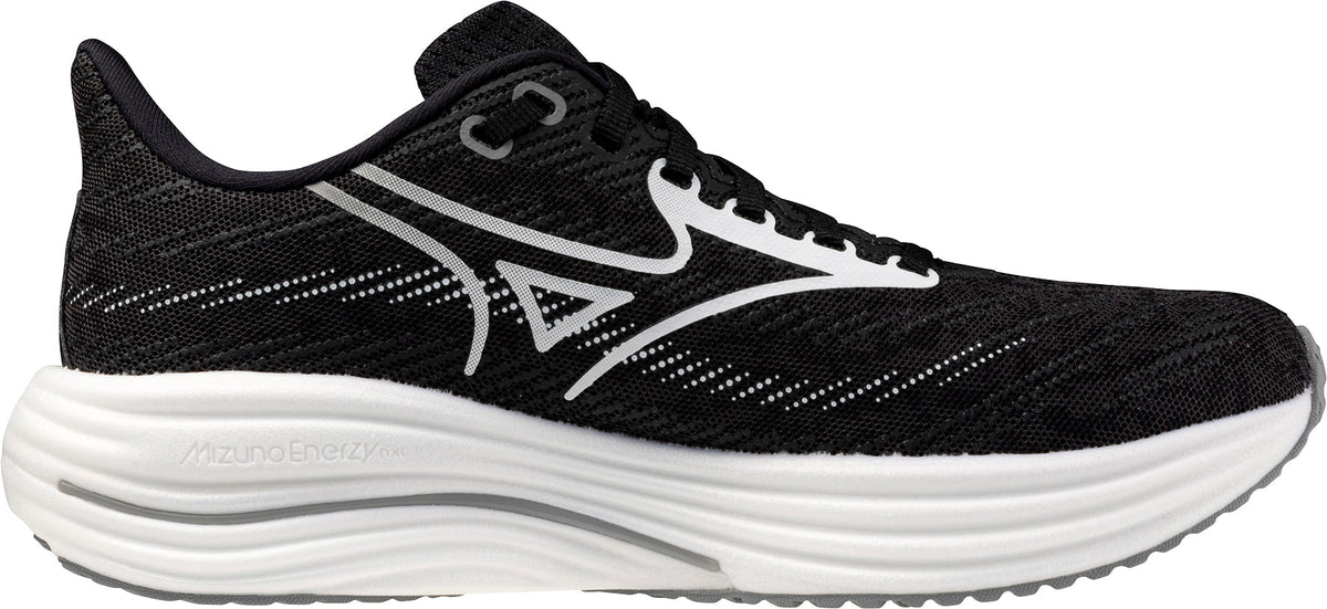 Mizuno Wave Rider 29 WIDE FIT (D) Women's Running Shoes - Black - View 3