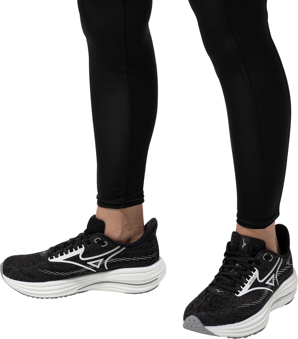 Mizuno Wave Rider 29 WIDE FIT (D) Women's Running Shoes - Black - View 7
