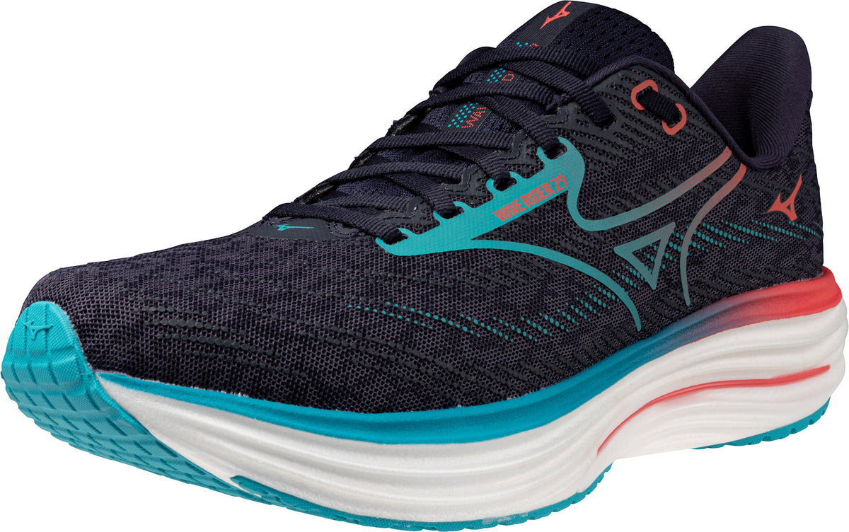 Mizuno Wave Rider 29 Men's Running Shoes - Grey - View 6