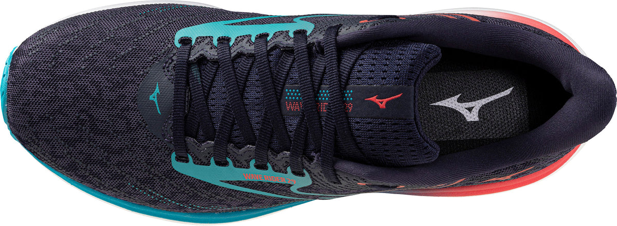 Mizuno Wave Rider 29 Men's Running Shoes - Grey - View 4