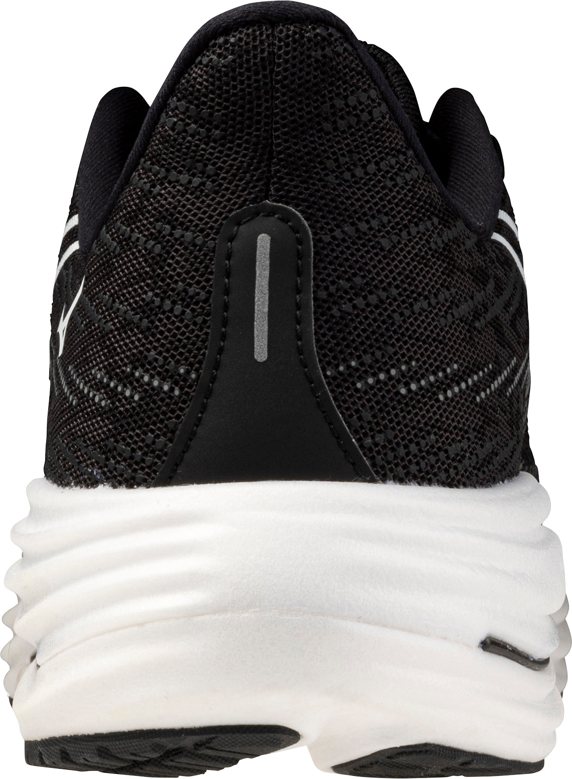 Mizuno Wave Rider 29 WIDE FIT (2E) Men's Running Shoes - Black - View 5
