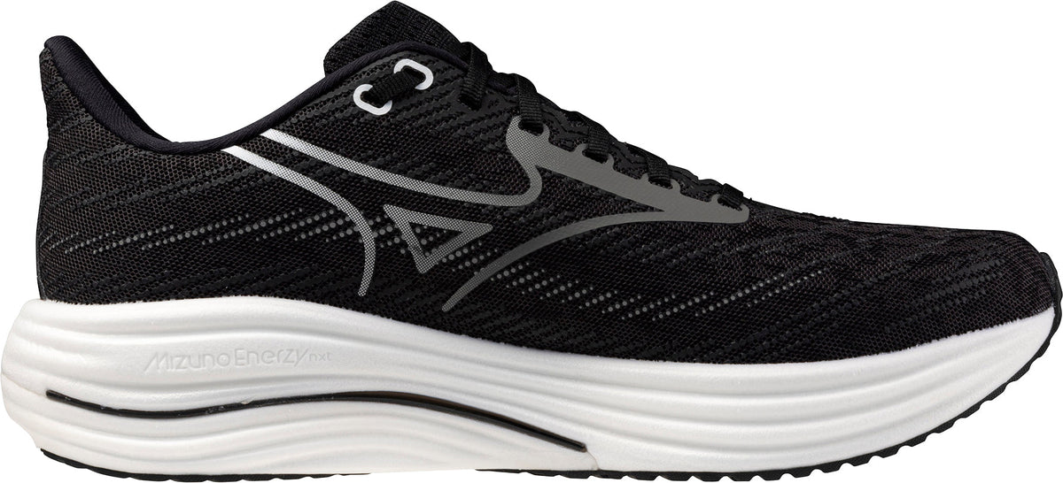 Mizuno Wave Rider 29 WIDE FIT (2E) Men's Running Shoes - Black - View 3