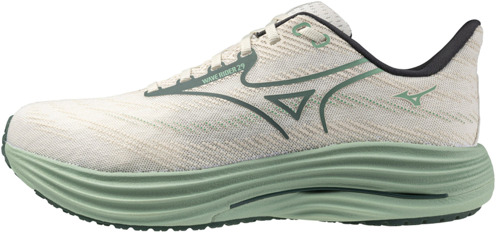 Mizuno Wave Rider 29 Men's Running Shoes - White - View 1