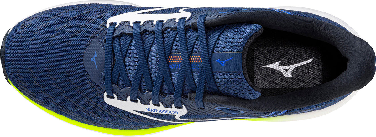 Mizuno Wave Rider 29 Men's Running Shoes - Blue - View 4