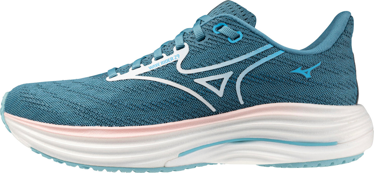 Mizuno Wave Rider 29 Women's Running Shoes - Blue - View 1