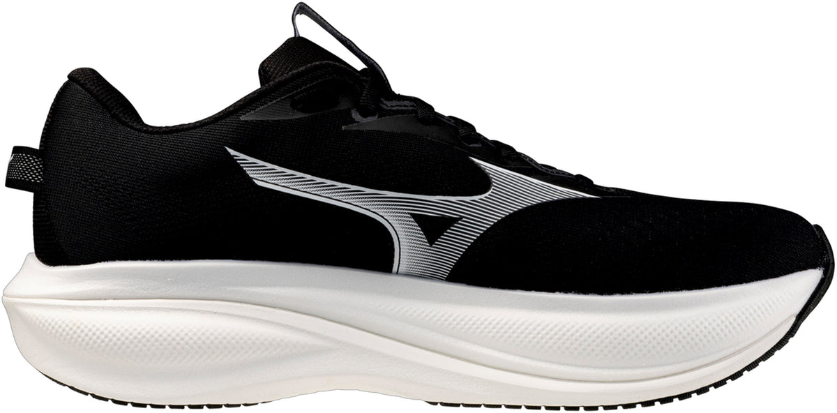 Mizuno Wave Rider 30 Men's Running Shoes - Black - View 3