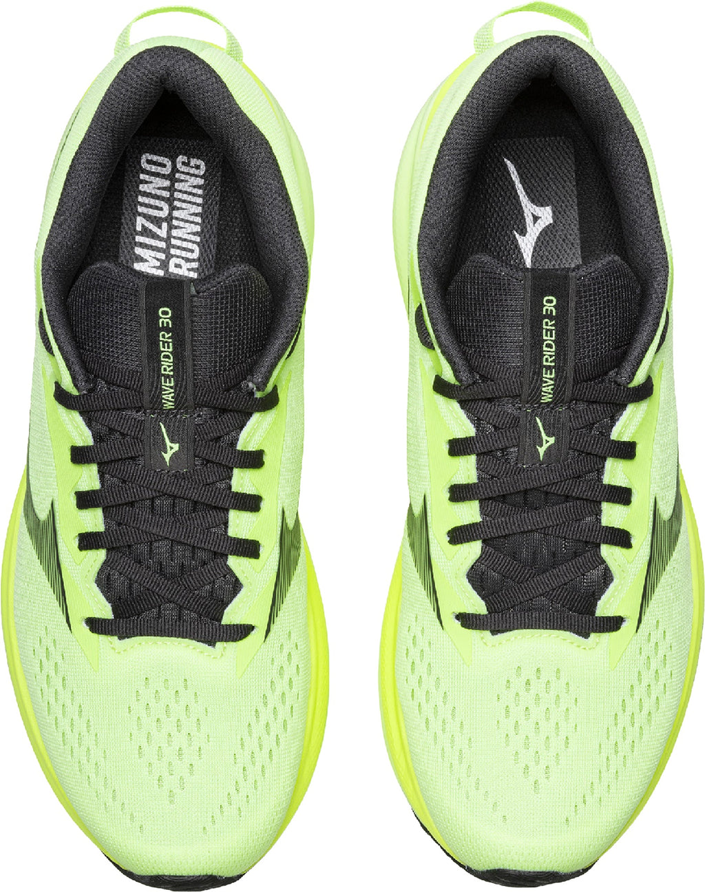 Mizuno Wave Rider 30 Men's Running Shoes - Green - View 3
