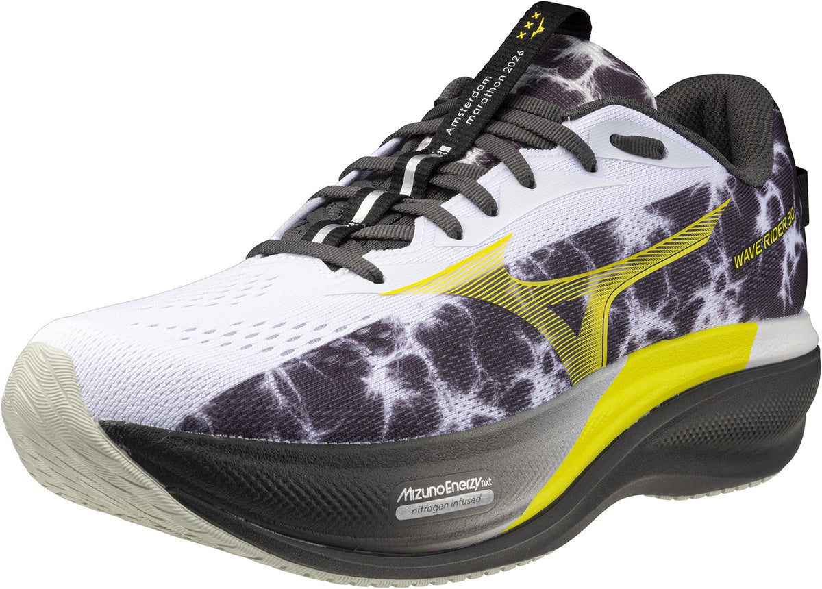 Mizuno Wave Rider 30 Running Shoes - White - View 6