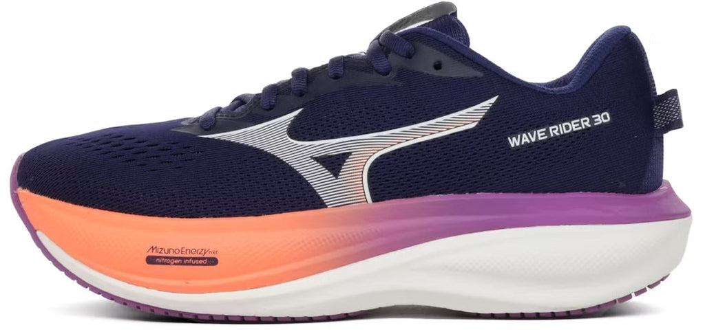 Mizuno Wave Rider 30 Women's Running Shoes - Blue - View 1