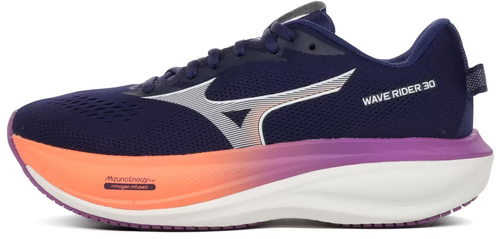 Mizuno Wave Rider 30 Women's Running Shoes - Blue - View 1