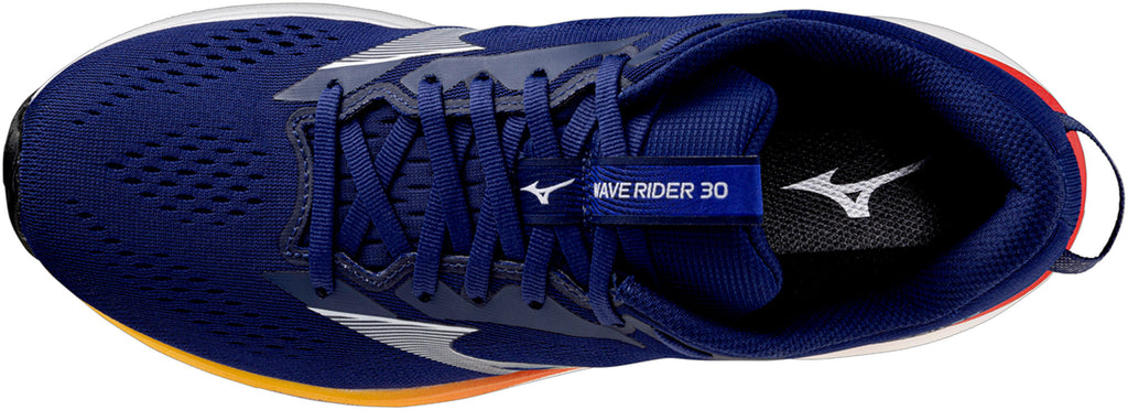 Mizuno Wave Rider 30 Men's Running Shoes - Blue - View 4