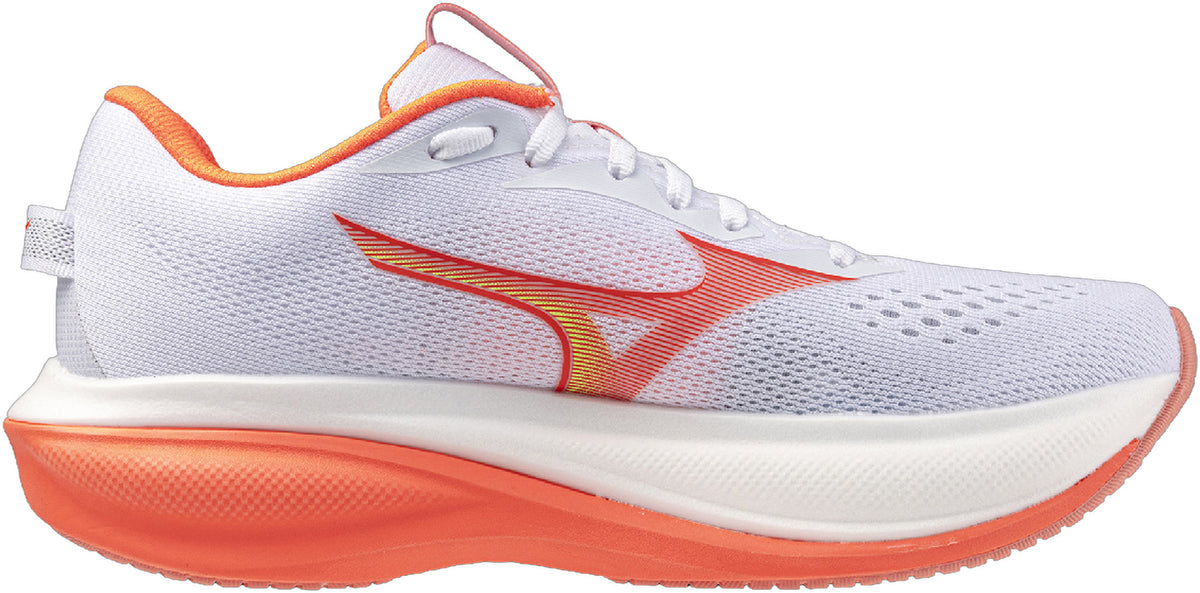 Mizuno Wave Rider 30 Women's Running Shoes - White - View 3