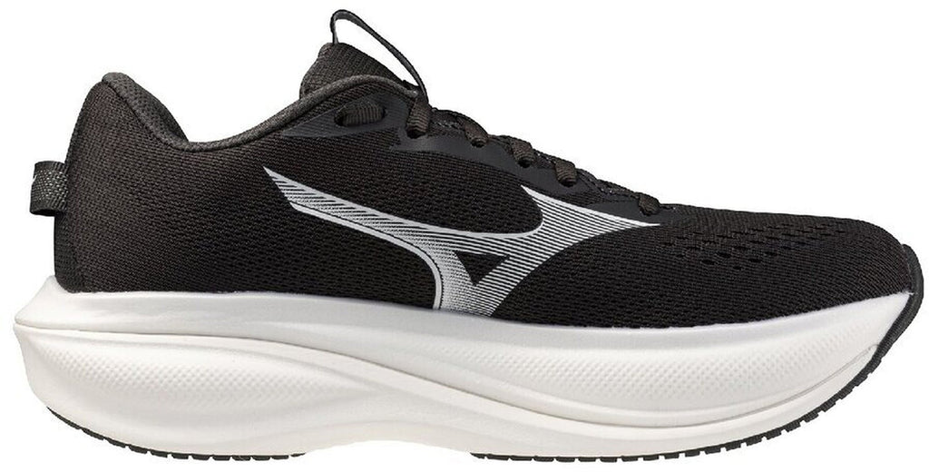 Mizuno Wave Rider 30 WIDE FIT Women's Running Shoes - Black - View 3