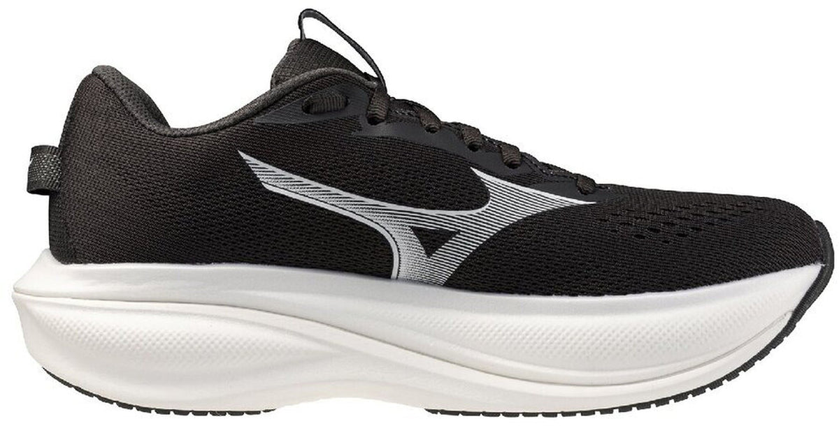 Mizuno Wave Rider 30 WIDE FIT Women's Running Shoes - Black - View 3