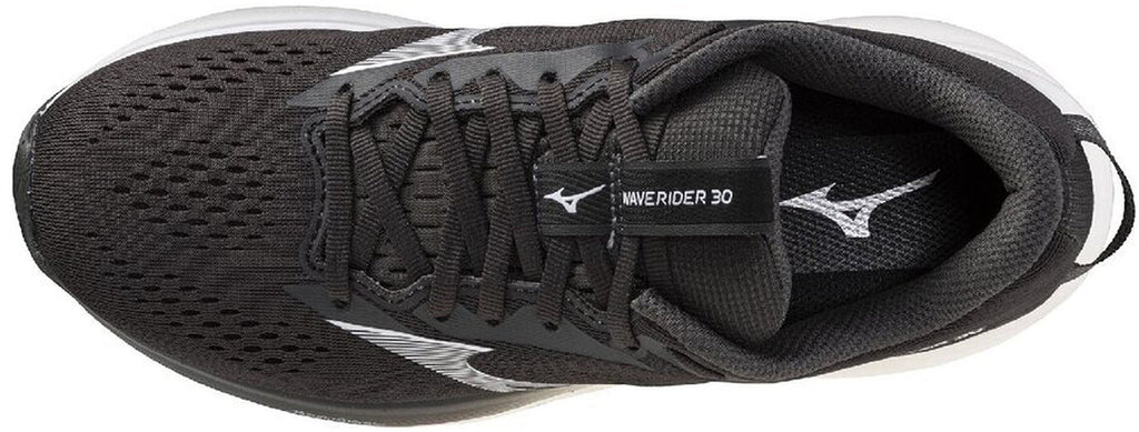Mizuno Wave Rider 30 WIDE FIT Women's Running Shoes - Black - View 4