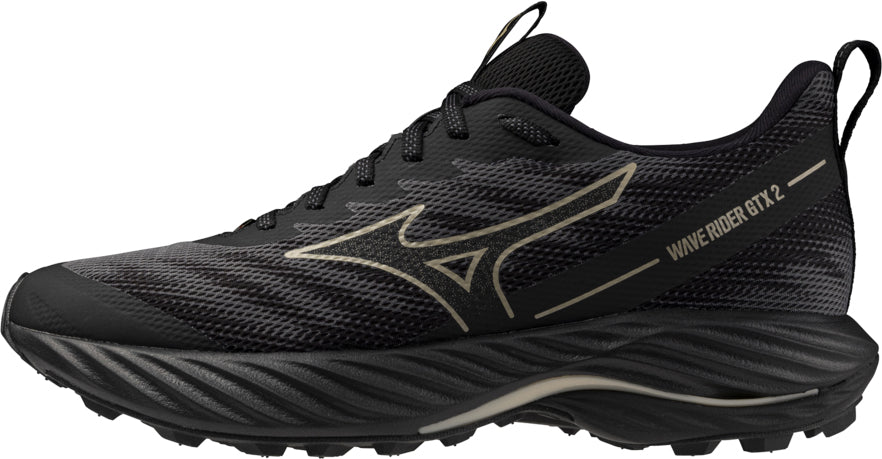 Mizuno Wave Rider GORE-TEX 2 Women's Trail Running Shoes - Black - View 1
