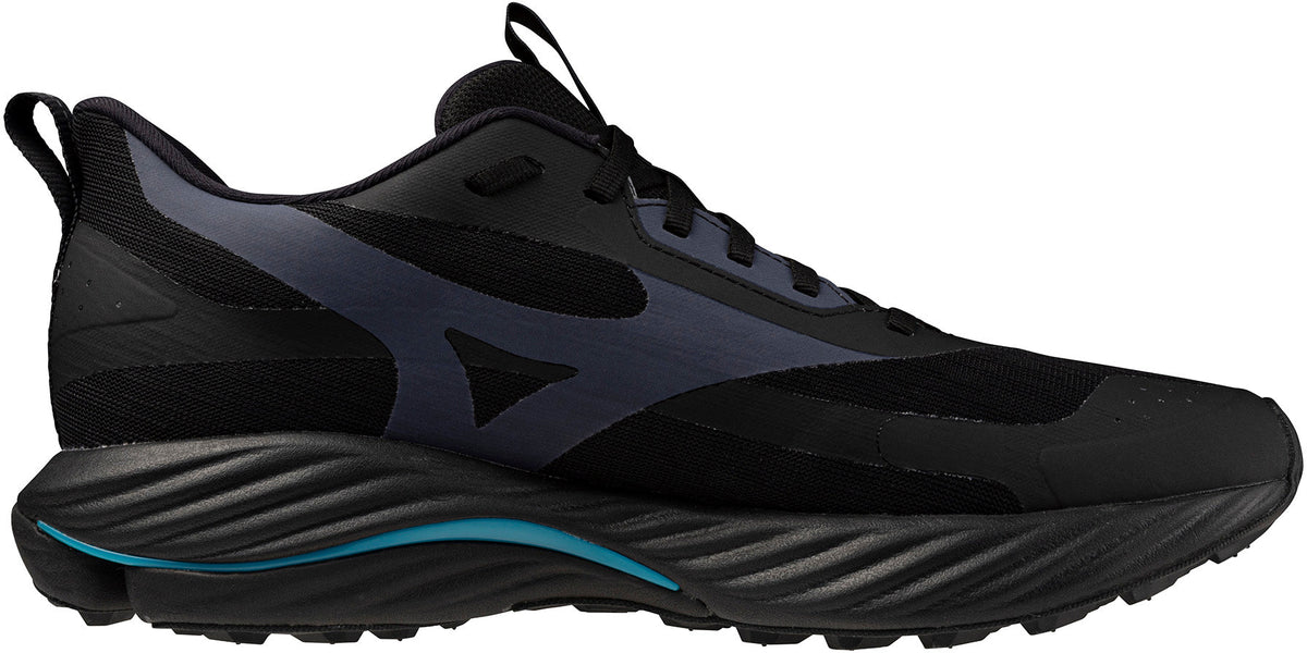 Mizuno Wave Rider GORE-TEX 3 Men's Trail Running Shoes - Black - View 3