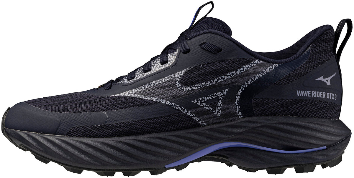 Mizuno Wave Rider GORE-TEX 3 Women's Trail Running Shoes- Grey - View 1